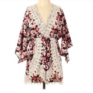 Monaco floral romper